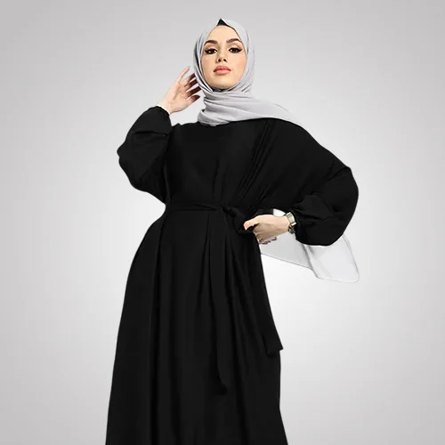 The Elegance of Black Abayas