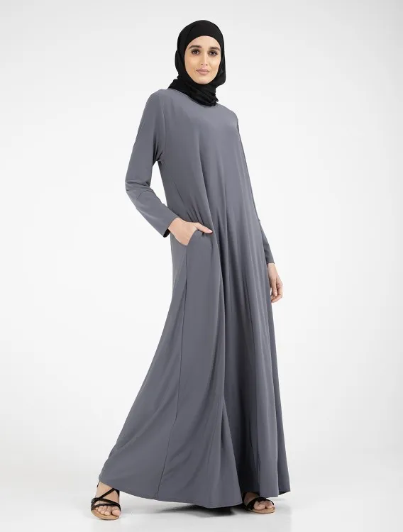 Grey Inigo Abaya
