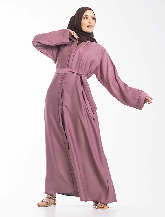 Rose Open Abaya