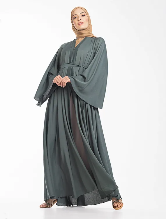 Sage Green Makeba Abaya