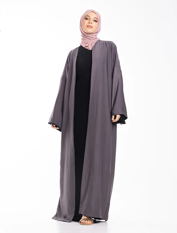 Mauve Reversible Kimono