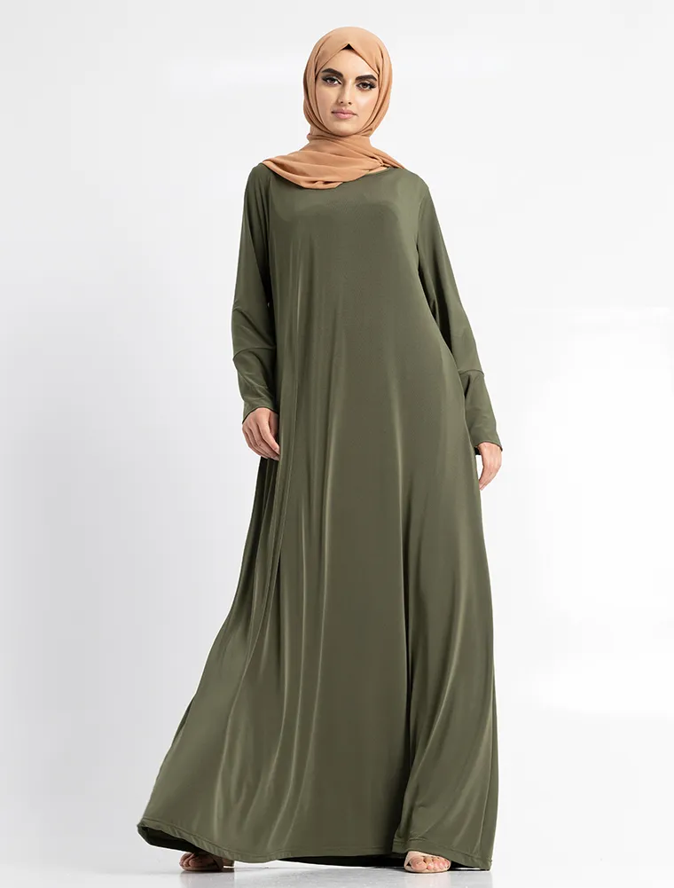 Khaki Inigo Abaya
