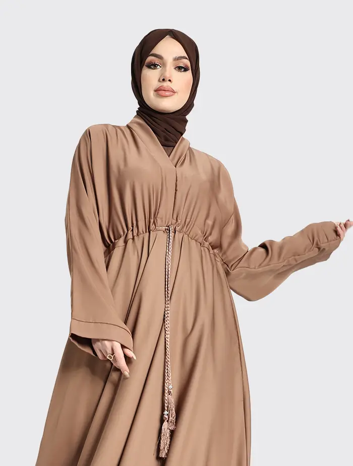 Mocha Fozia Abaya