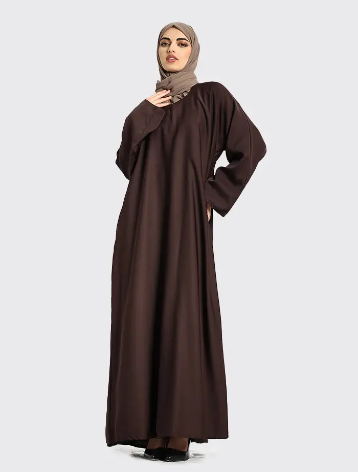 Chocolate Basic Abaya
