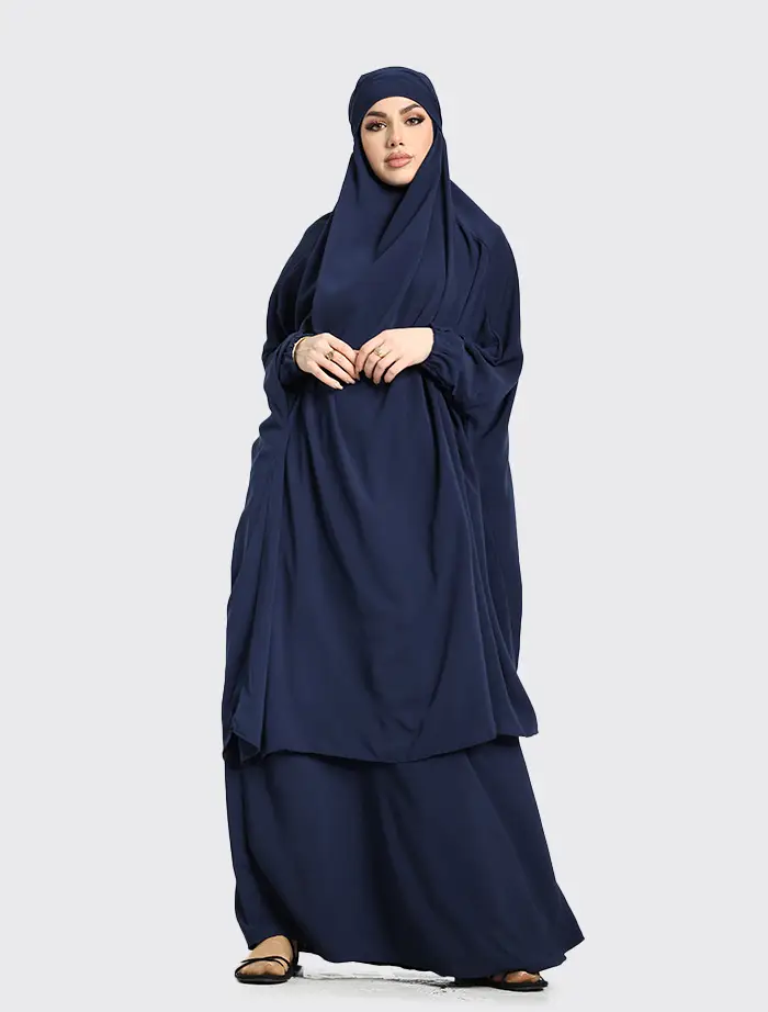 Navy 2 Piece Jilbab