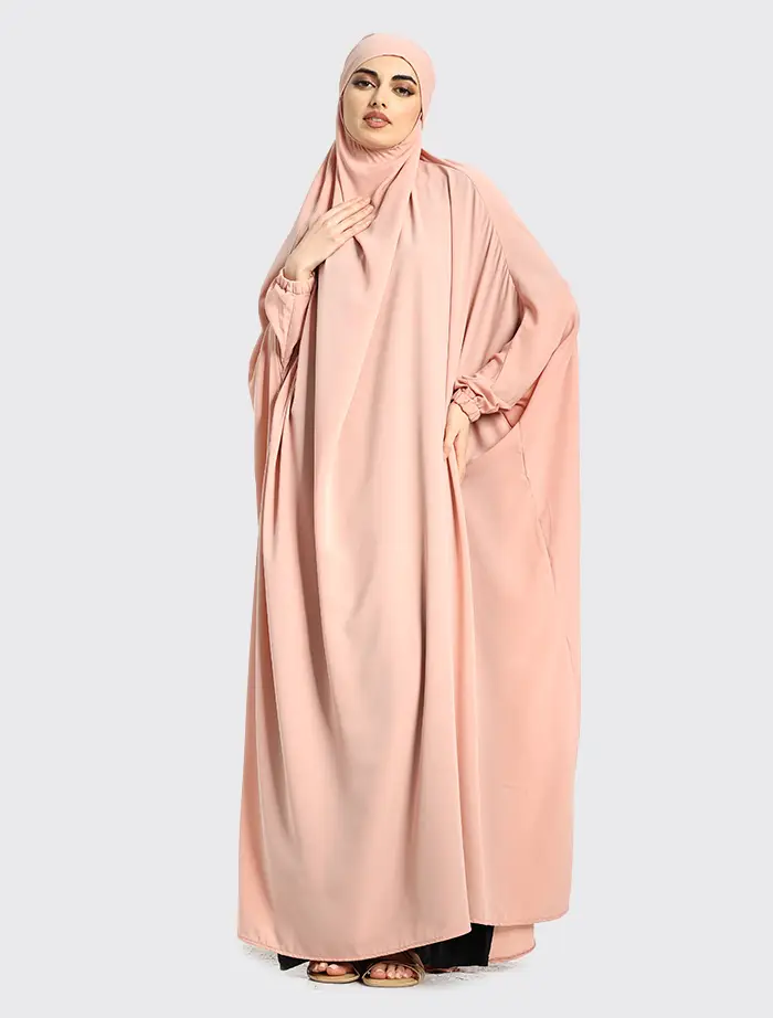 Peach 1 Piece Jilbab