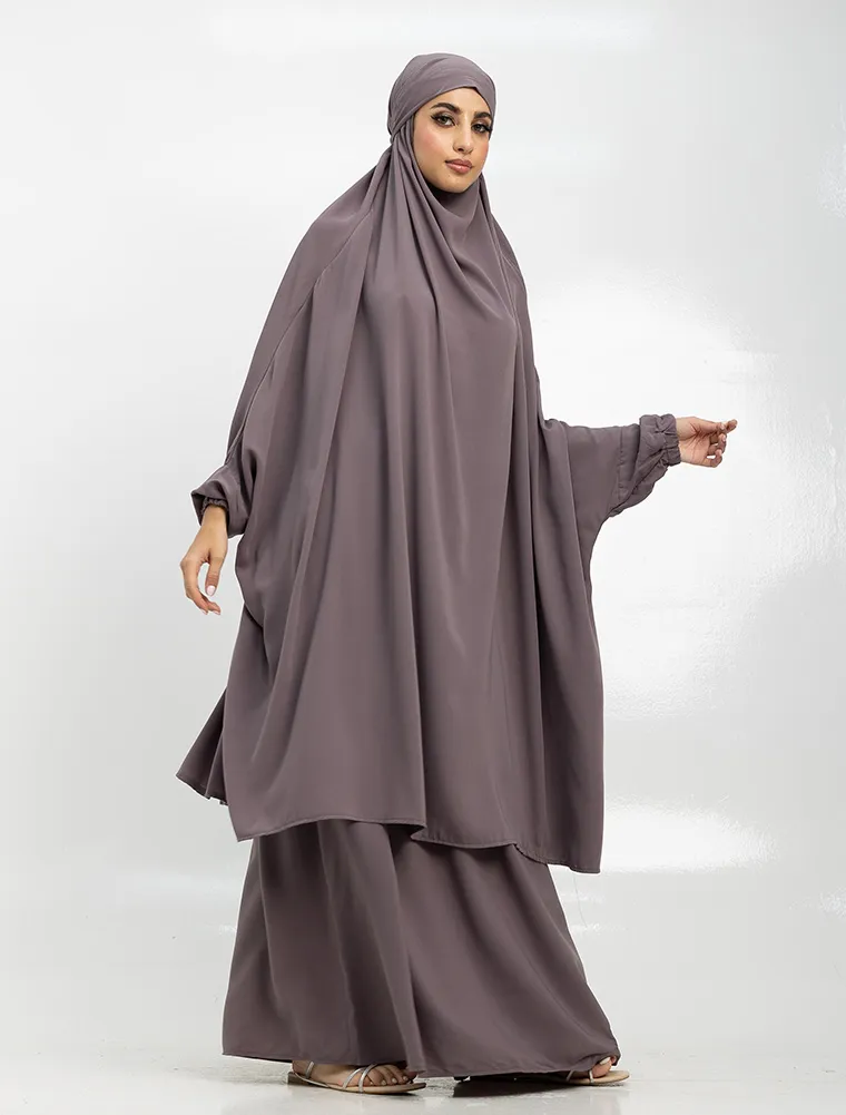Mauve 2 Piece Jilbab