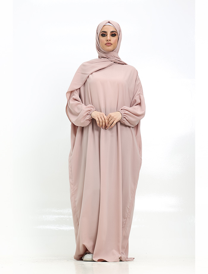 Mink Instant Hijab Abaya