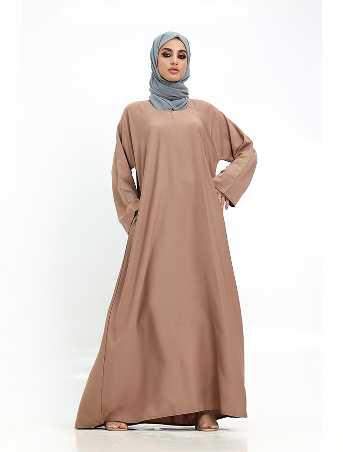 Mocha Basic Abaya