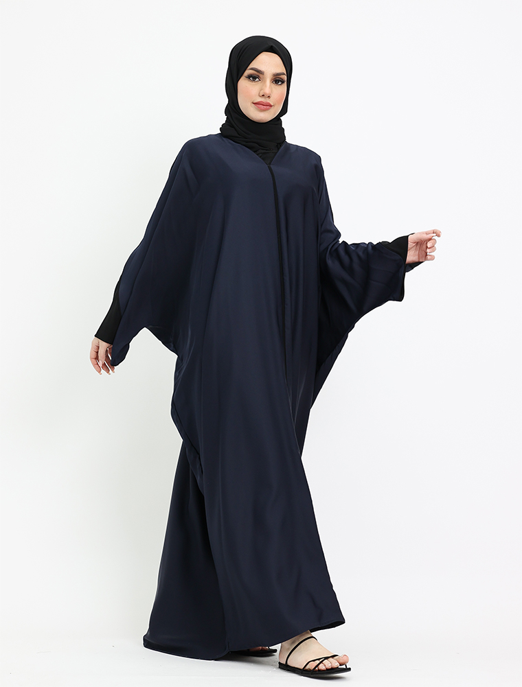 Navy 2 Tone Batwing 