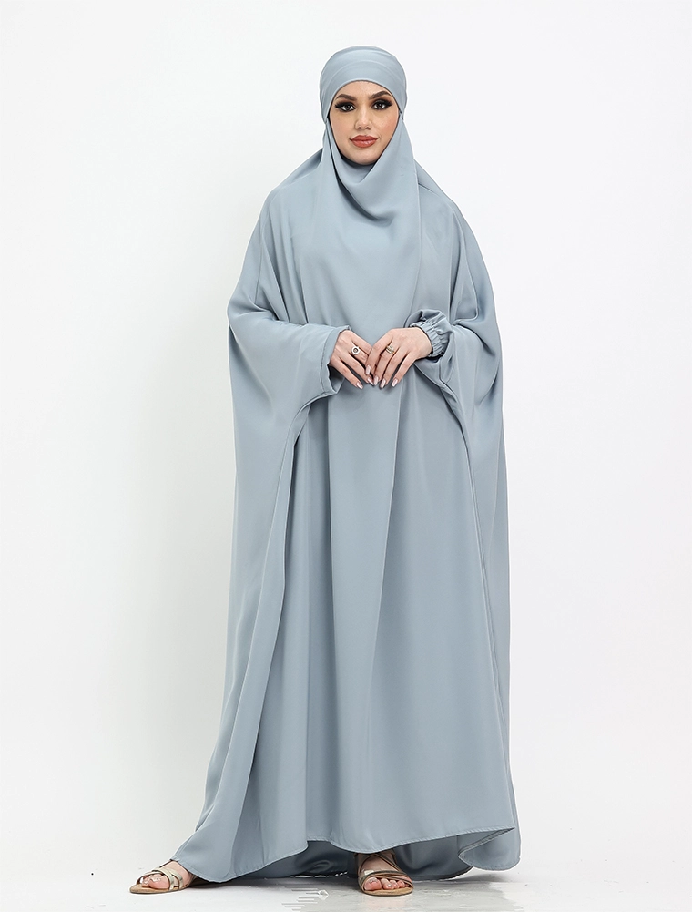 Blue 1 Piece Jilbab