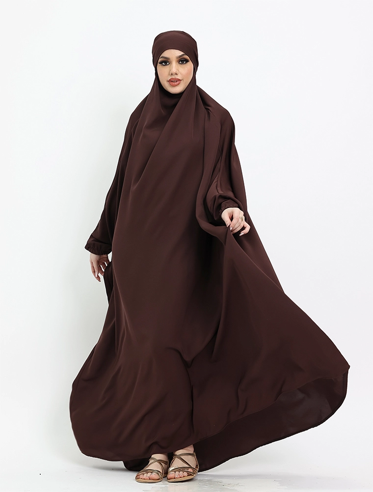 Brown 1 Piece Jilbab